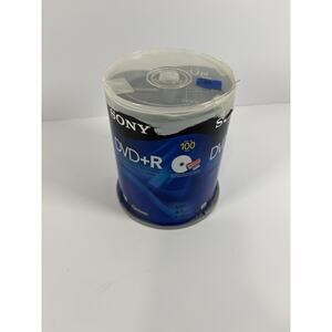 Sony DVD+R 86ct Pack Printable Blank DVDs 4.7GB 1-16x Spindle